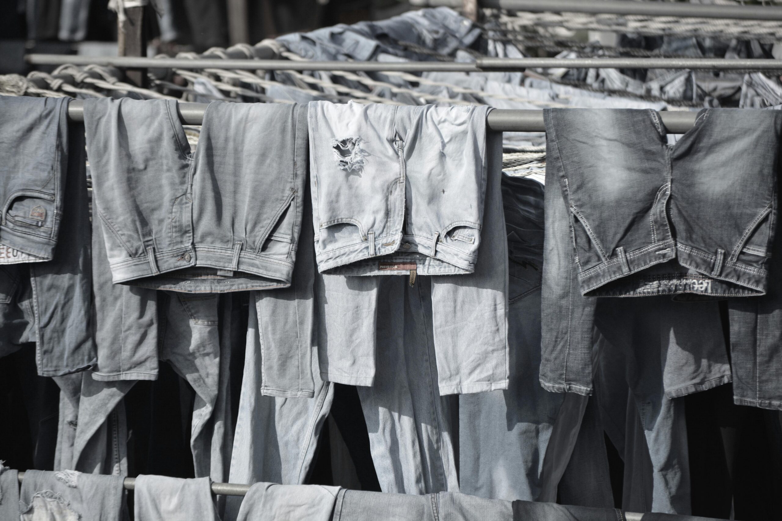 The Architecture of Distressed Denim